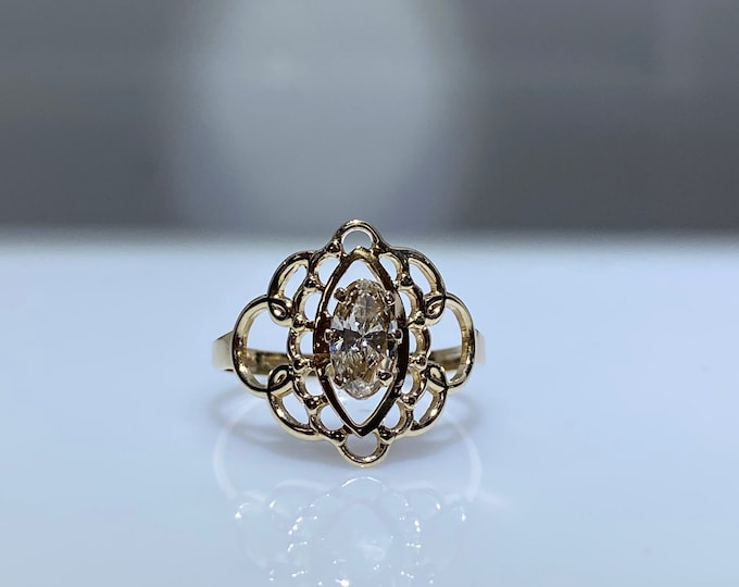 Diamond Filigree Ring
