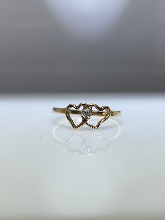 Double Heart Ring