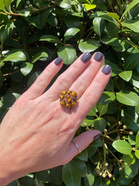 Funky Tigers Eye Ring - image 8