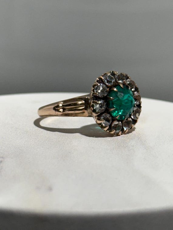 Antique Georgian Paste Ring - image 4