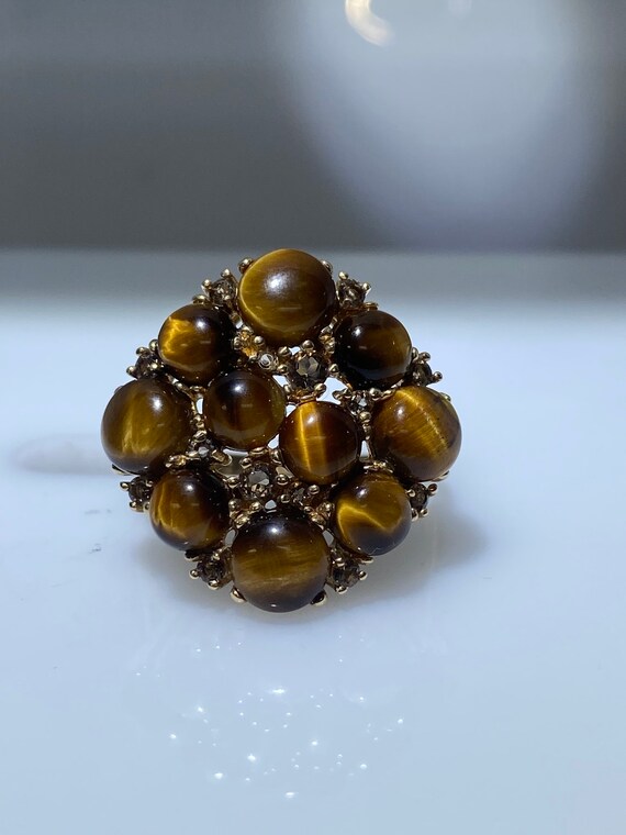 Funky Tigers Eye Ring - image 3