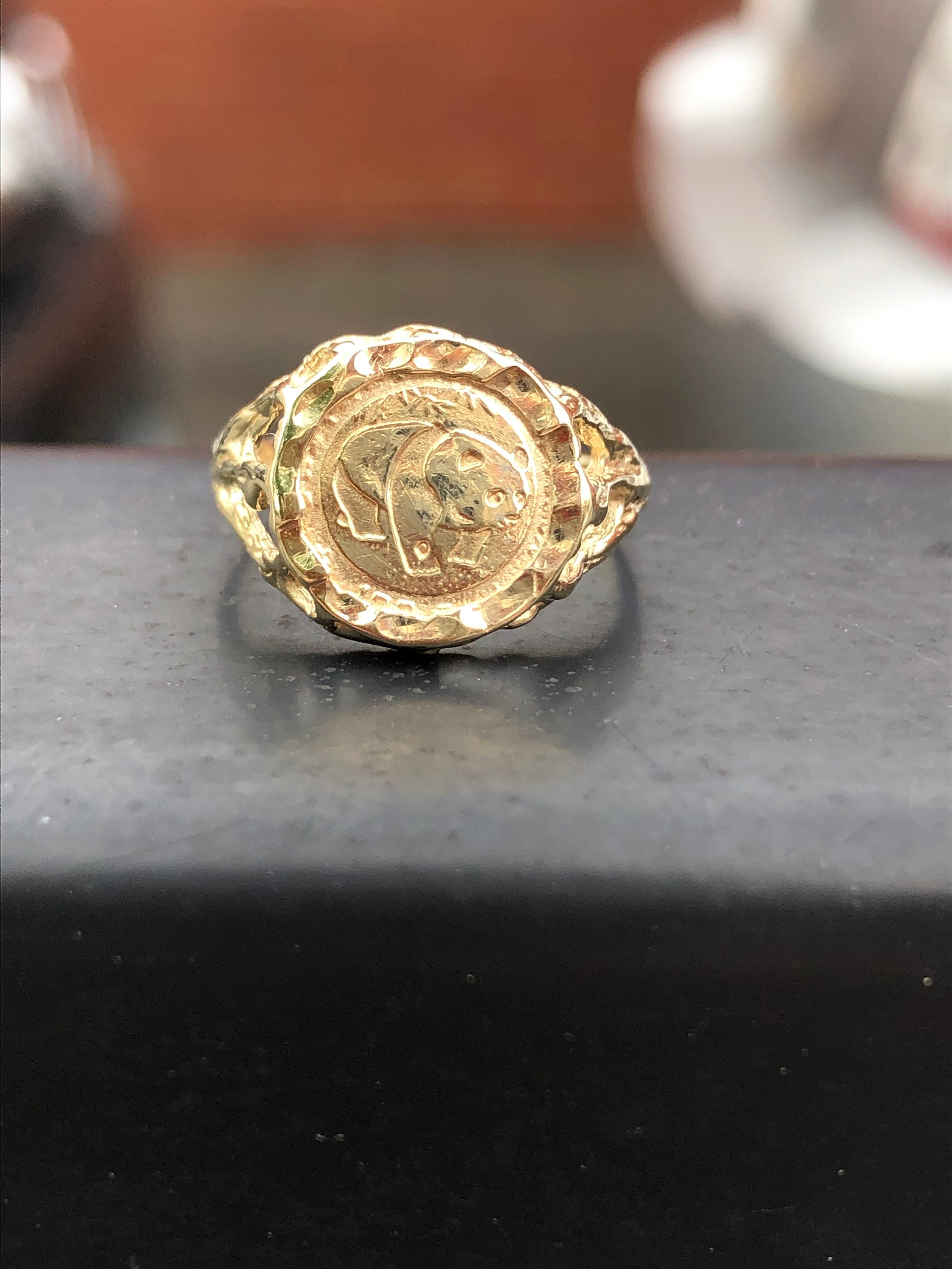 Panda Coin Ring