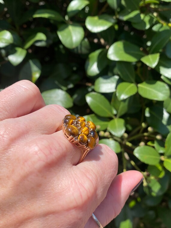 Funky Tigers Eye Ring - image 5