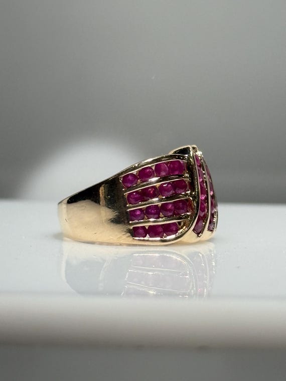 Ruby Statement Ring - image 3
