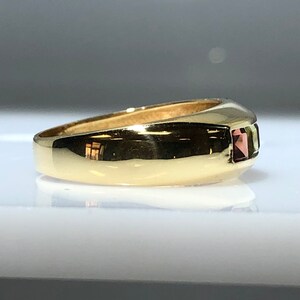 18K Multi Stone Band - Etsy