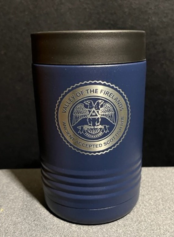 Laser Engraved Standard Can or Bottle Beverage Holder   (Ordering Instructions in DESCRIPTION)