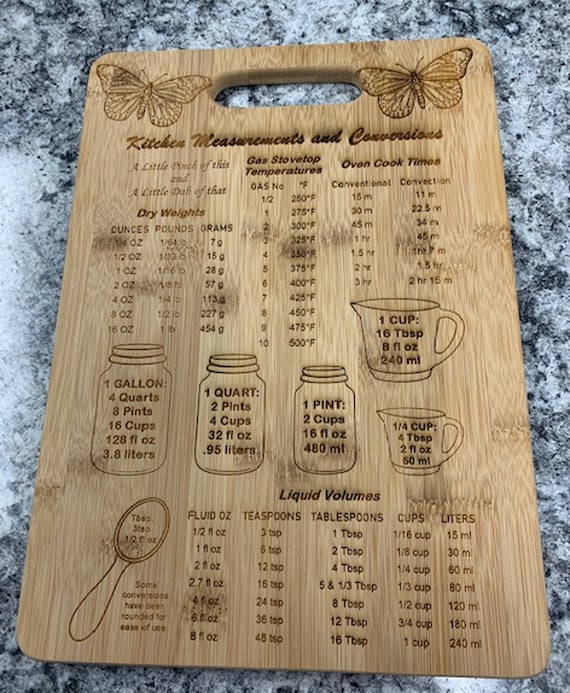 Laser Engraved Bamboo Cutting board (rectangle Shape) (Ordering Instructions in DESCRIPTION)