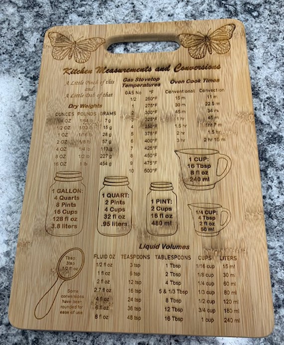 Laser Engraved Bamboo Cutting board (rectangle Shape) (PLEASE READ DESCRIPTION)