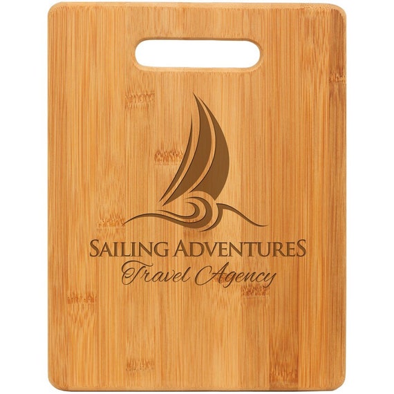 Laser Engraved Bamboo Cutting board (rectangle Shape) (PLEASE READ DESCRIPTION)