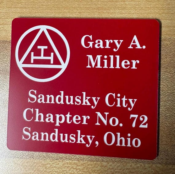 Chapter Members Magnetic Style Badge (Ordering Instructions in DESCRIPTION)