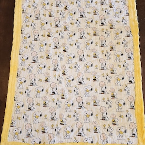 Baby Snoopy Cuddle Blanket/quilt/ Limited Supply