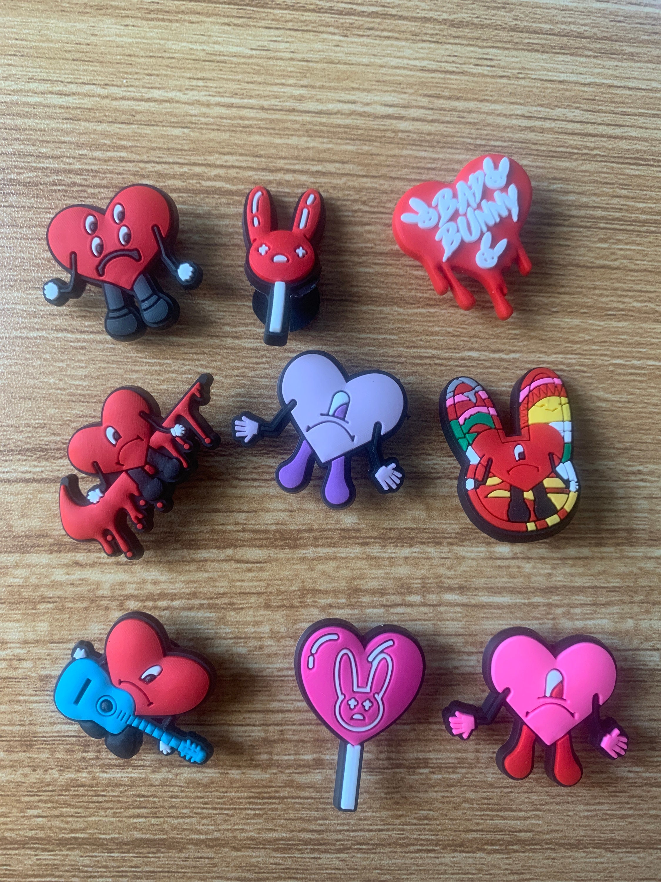 Bad Bunny Charms for Crocs 12 Pack or 9 Pack Un Verano Sin Etsy