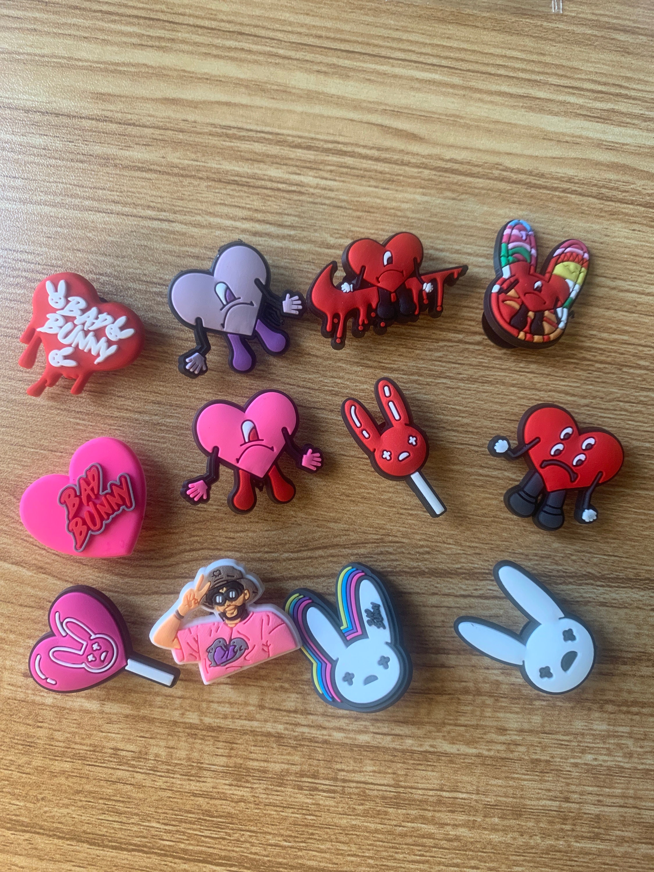Bad Bunny Charms for Crocs 12 Pack or 9 Pack Un Verano Sin Etsy