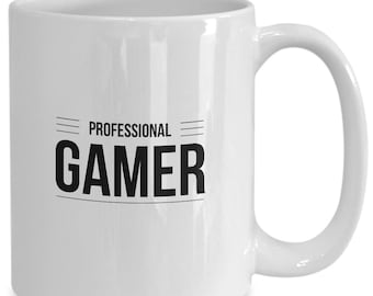 Professional gamer gift coffee mug