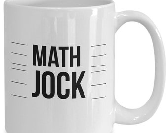 Math jock great gift for mathemetician accountant or financial analyst