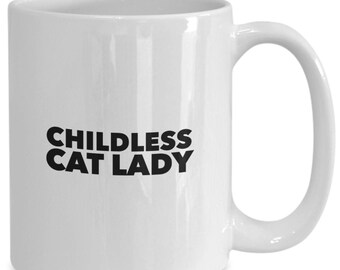 Childless Cat Lady Funny Political Mug JD Vance
