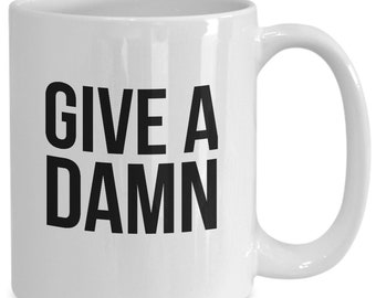 Give a damn great gift for the activist, environmentalist, politician in your family or friend group