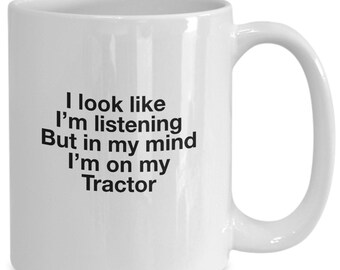 Look like I'm listening but in my mind I'm on my tractor