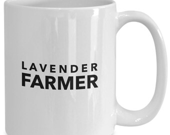 Lavender Farmer Coffee or Tea mug