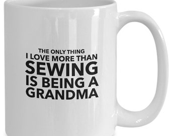 The only thing i love more than sewing is being a grandma