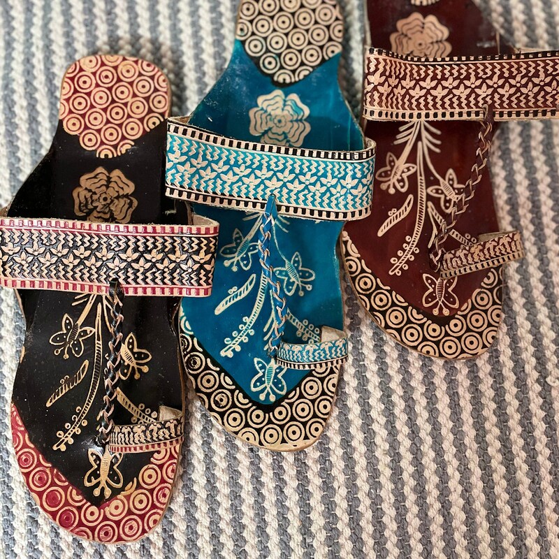 custom jesus sandals