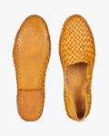 Mens Leather woven mules, Criss Cross Leather Mens Shoes, Light Brown Mens Flats, Mens mules, Handmade Slippers, Casual Shoe, Kolhapuri shoe product logo