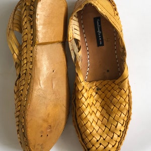 Handmade Woven Leather Mules for Men – Summer Slide Loafers, Breathable Casual Slip-Ons, Artisan Footwear image 5