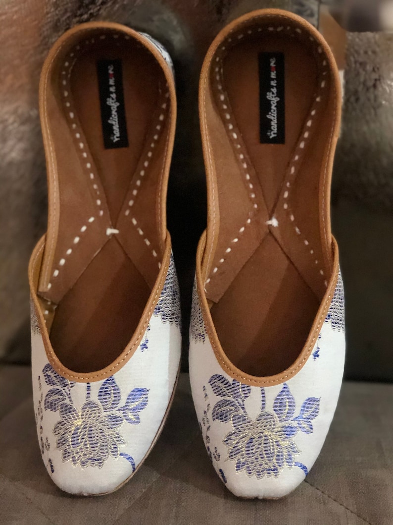 Women Mojari Punjabi Jutti Women Leather Shoes Jutti | Etsy
