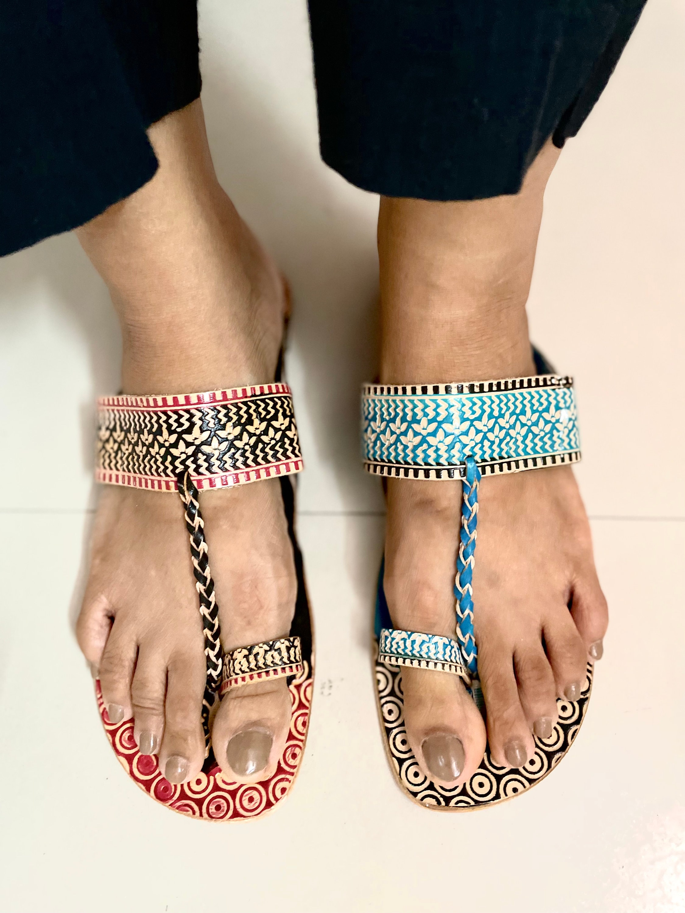 Women Buffalo Leather Hippie Jesus Sandals Gypsy Boho Shoes Etsy UK