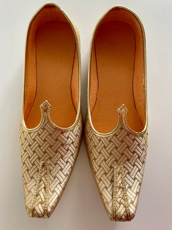 Gold Louis Vuitton Wedding Shoes For Men's