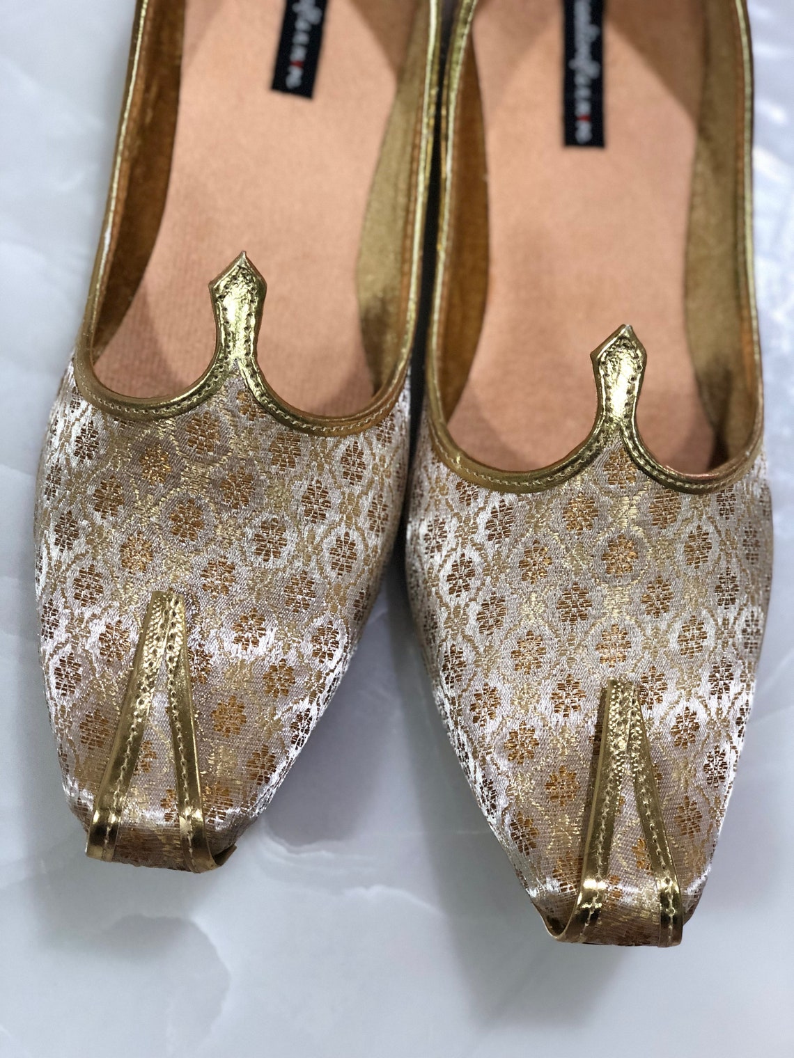 Khussa Shoes Mens Mens Flat Feet Shoes Mens Slippersmens Etsy