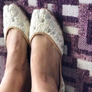 off white wedding shoes