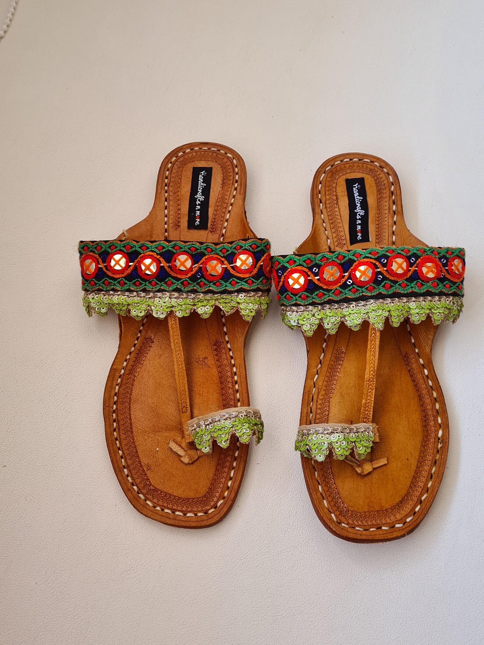 Women Toe Ring Sandals Women Kolhapuri Chappal Hippie Etsy