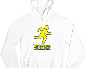 Naked Guy Hoodie - Etsy