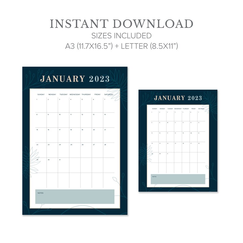 printable-calendar-monthly-calendar-2023-calendar-digital-file