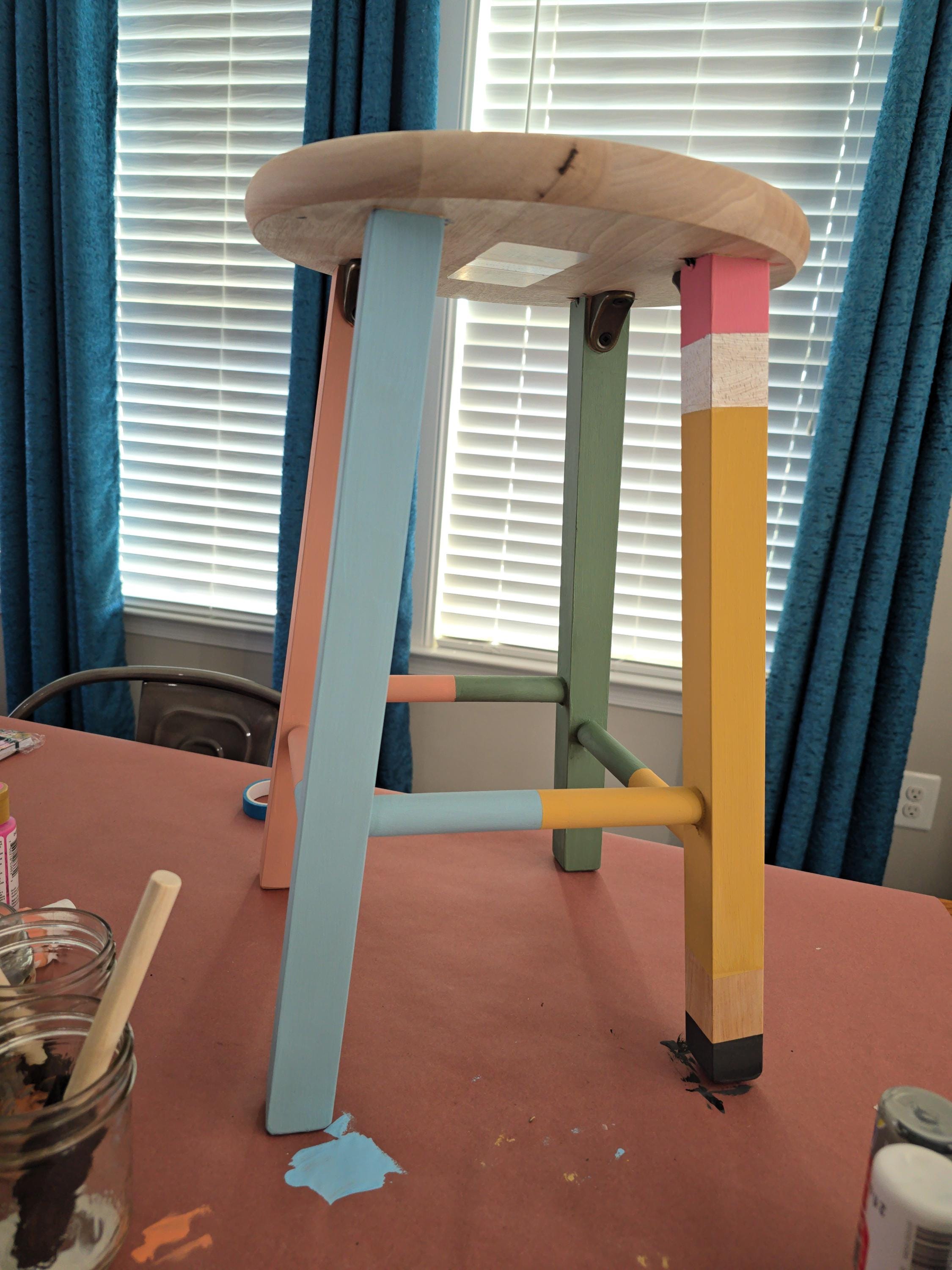 Teched Stool Custom Teacher Stool - Etsy