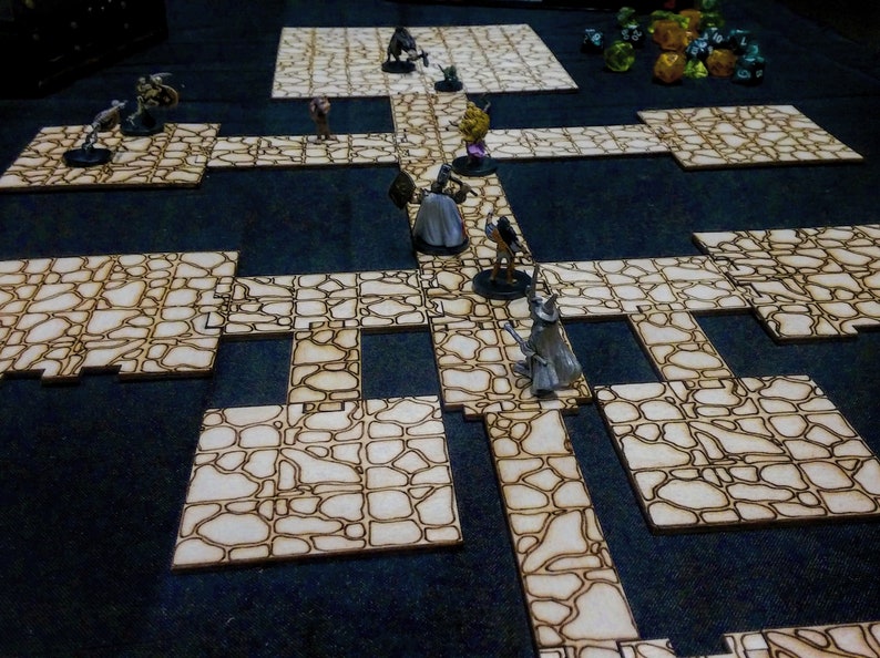 Dungeon Tile Box Set for Dungeons and Dragons DND Dice Box Set Etsy