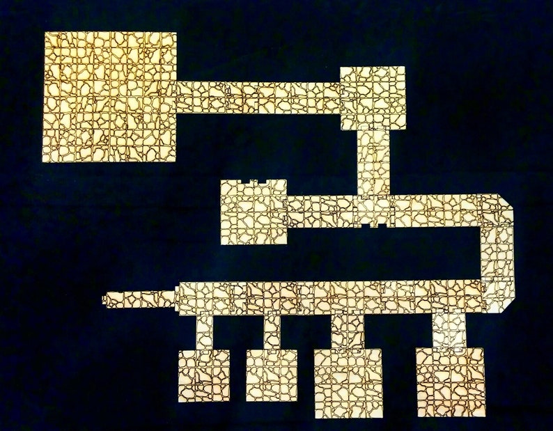 Dungeon Tile Box Set for Dungeons and Dragons DND Dice Box Set Etsy