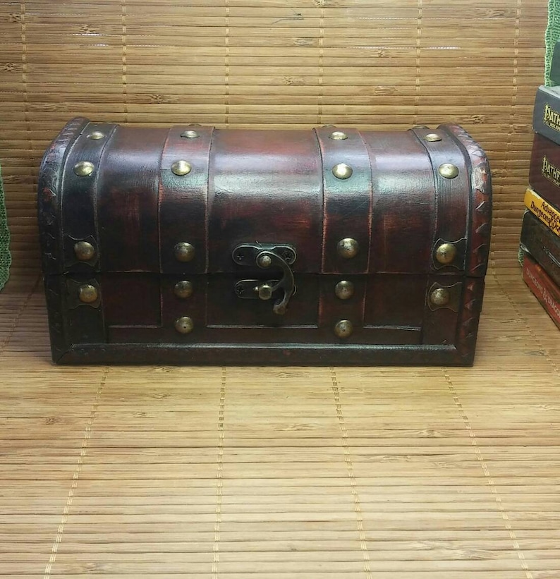 Dungeons and Dragons dice box D&D Treasure chest DND spell Etsy