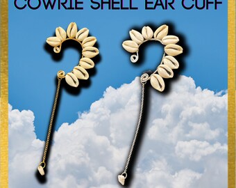 Cowrie Shell Ear Cuff