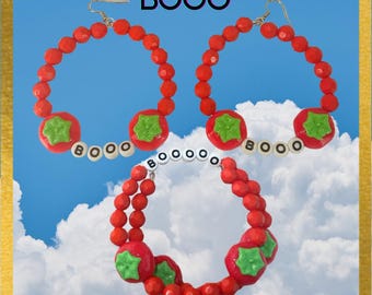 Set di orecchini e bracciale BOOOO