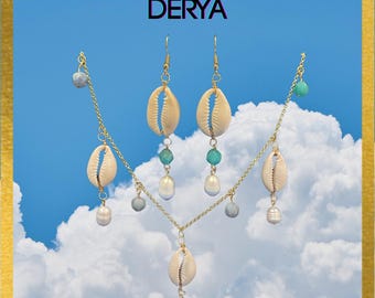 Set collana e orecchini Derya