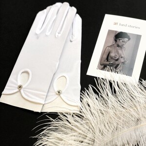 Accesorios BDSM Guantes de malla Accesorios de malla transparente para ella Guantes con escudo Guantes de lencería de malla Accesorios transparentes para juegos de rol imagen 4