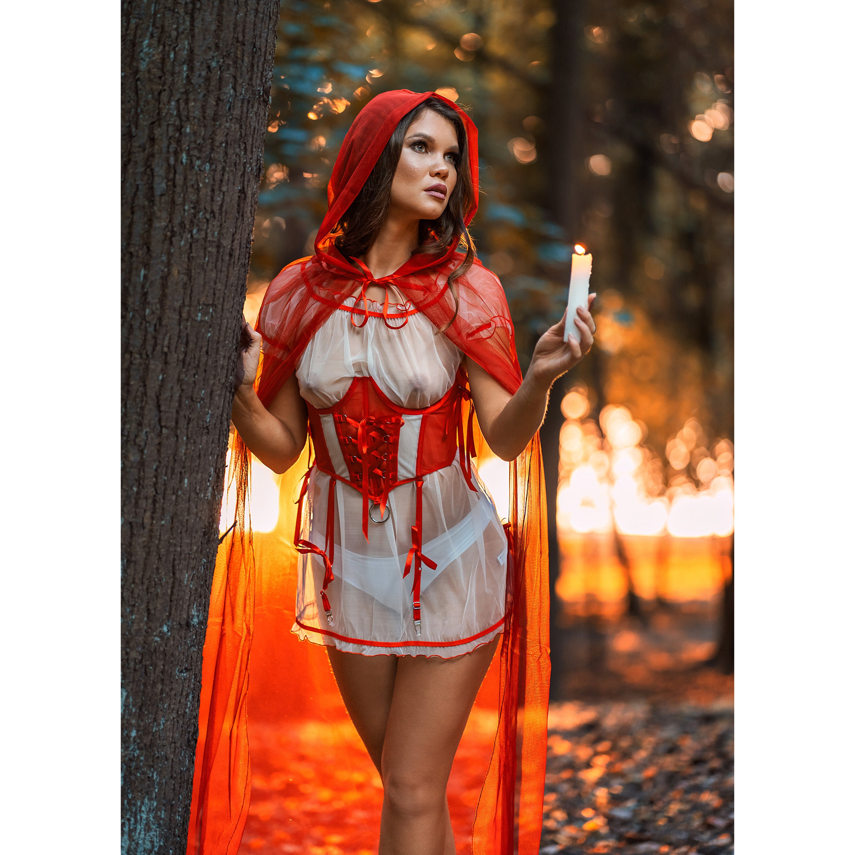 Disfraz caperucita roja sexy