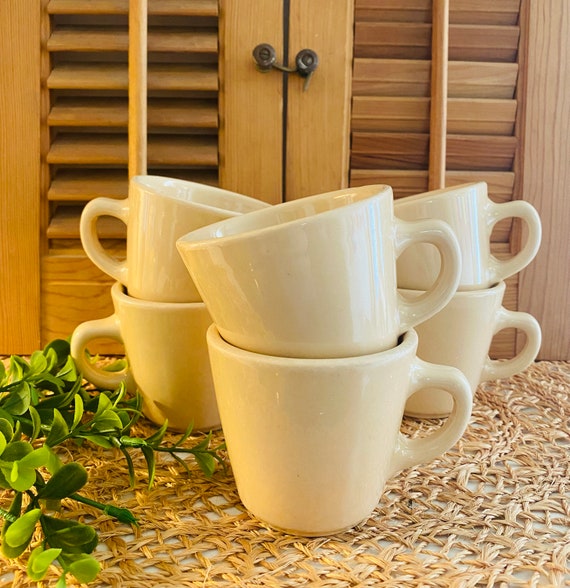 Vintage Diner Mugs, Homer Laughlin Best China, Set of Six - Etsy