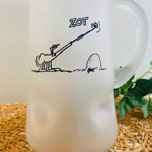 1970’s BC Comics Zot Frosted Juice/Cocktail Pitcher