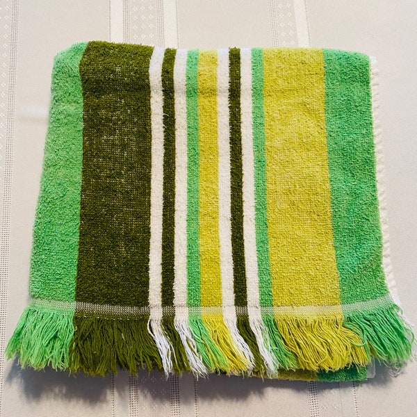 Vintage Bath Towels Etsy