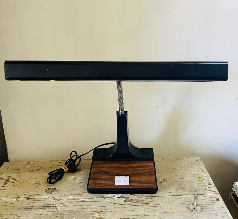 Vintage Desk Lamp, MCM Office Lamp image 3