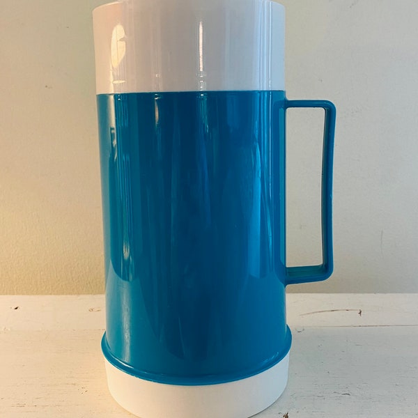 Vintage Thermos Bottle, “Food Jar”, Circa 1980’s, Teal