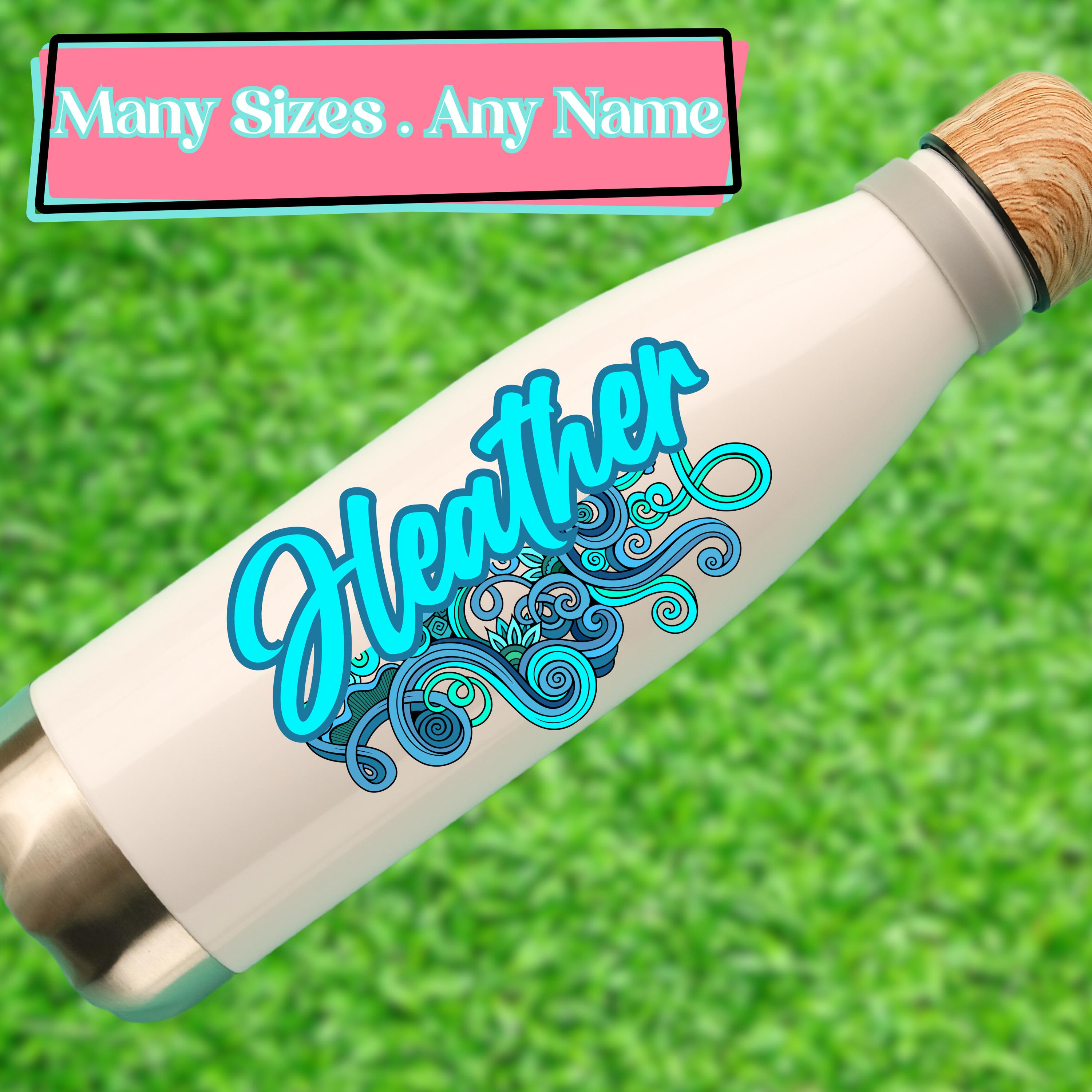 Personalized Cursive Name Decal | Custom Vinyl Sticker - Etsy